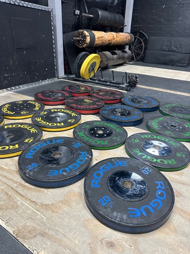 Rogue weightlifting plates