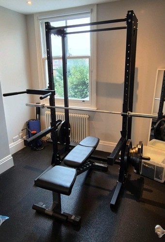 Home gym blkbox half rack - blkbox, w