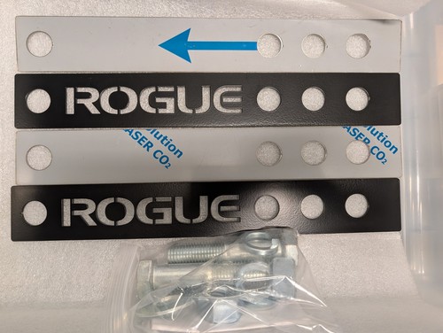 Rogue fitness branding plate - rogue,