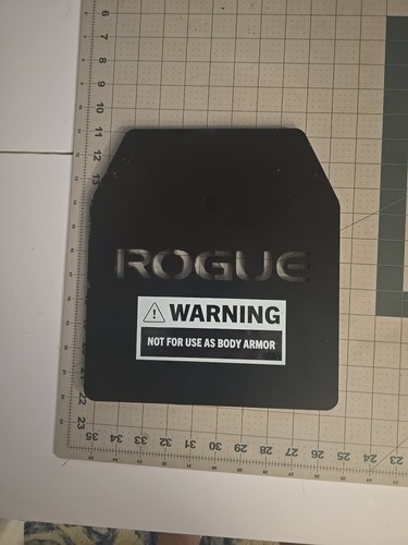 Rogue cast weight vest plate - cast,