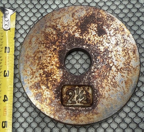 Single plate vintage - (1), 2-1/2