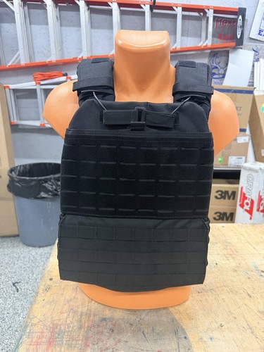 Black weight vest - black,