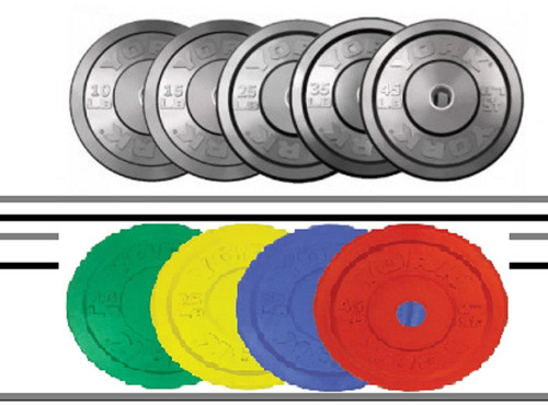 Pro grade olympic - 2", rubber
