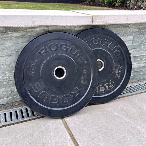 Rogue 5kg black olympic - black, bumper